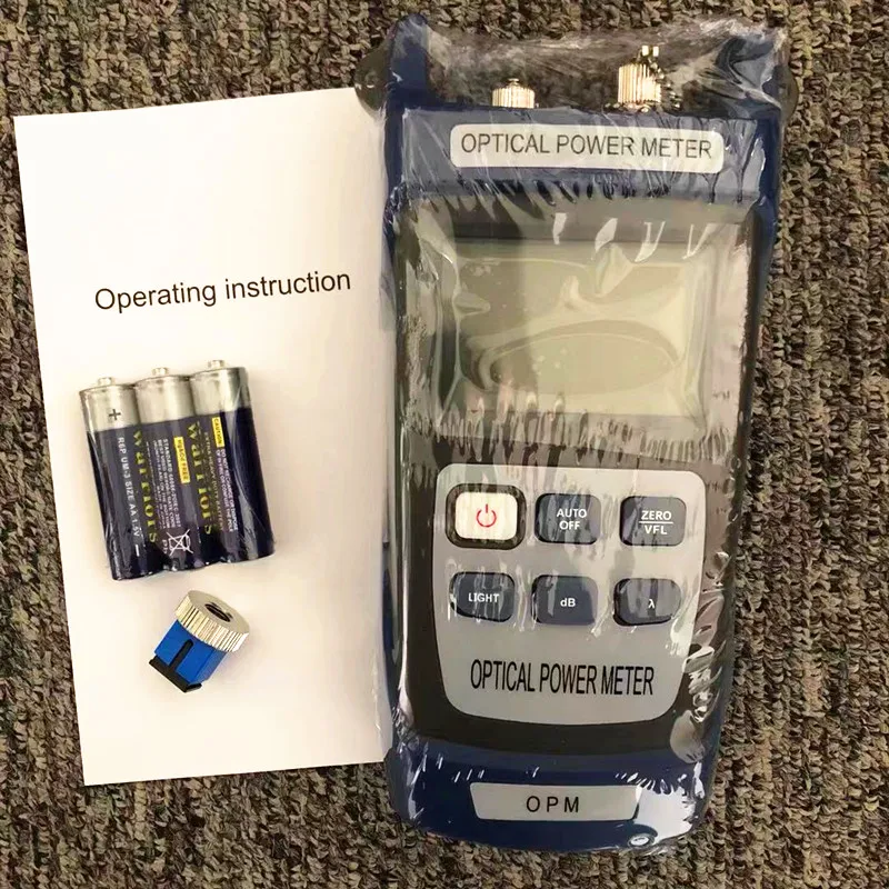 king-40S king-30S 1MW 10MW optical power meter red light machine fiber light decay tester red light source 10 km