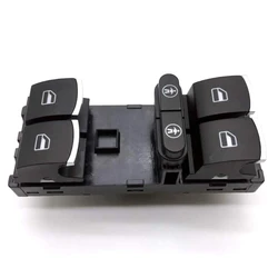 For VW Touareg Sharan For Seat Alhambra 2011 2012 2013 2014 2015 2016 Chrome Master Power Window Switch Button 7P6959857