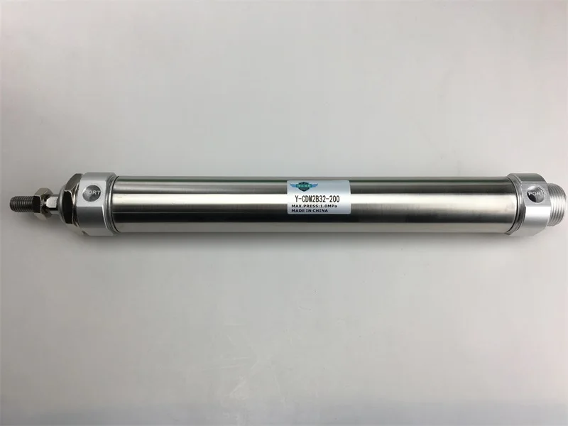 1pc CDM2B32-25 CDM2B32-50 CDM2B32-75 CDM2B32-100 CDM2B40-25 CDM2B40-50 CDM2B40-75 Stainless Steel Air Cylinder CDM CDM2 Series