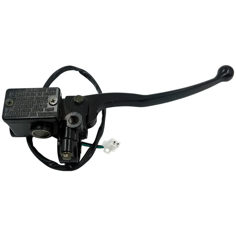 Palanca de freno hidráulico de cilindro maestro delantero derecho para Yamaha 125cc YBR 125, bomba de palanca de freno delantero, conjunto de cilindro de bomba hidráulica