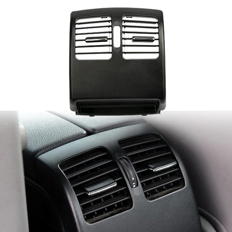 Car Rear Center Console A/C Air Vent Outlet Grille Cover for Mercedes Benz-C Class W204 Auto Accessories