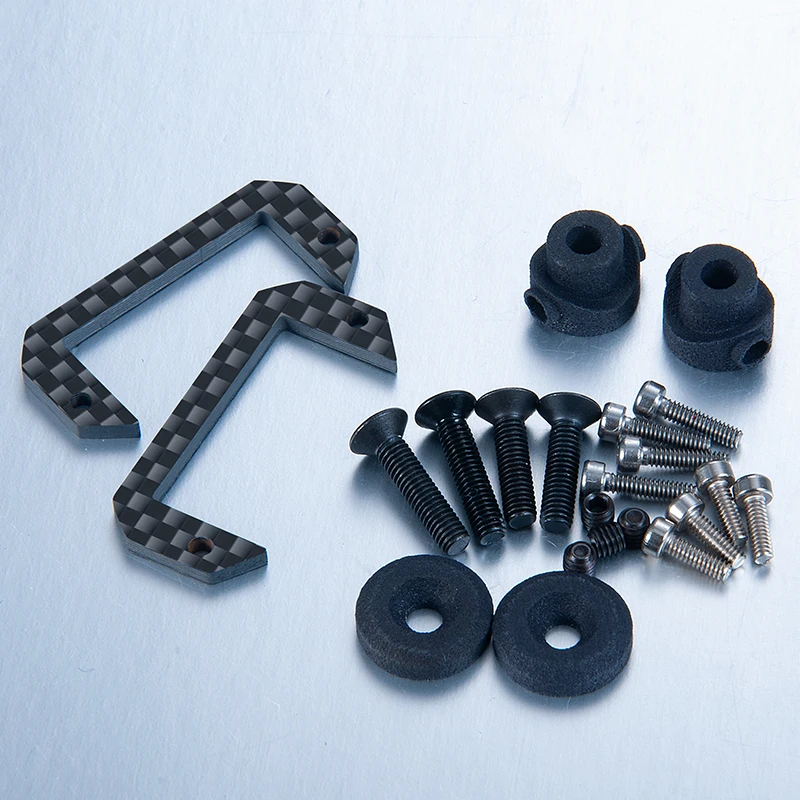 

YEAHRUN 3D Printing Carbon Fiber Servo Protection Kit for Axial SCX10 III AXI03006 AXI03007 1/10 RC Crawler Car Upgrade Parts