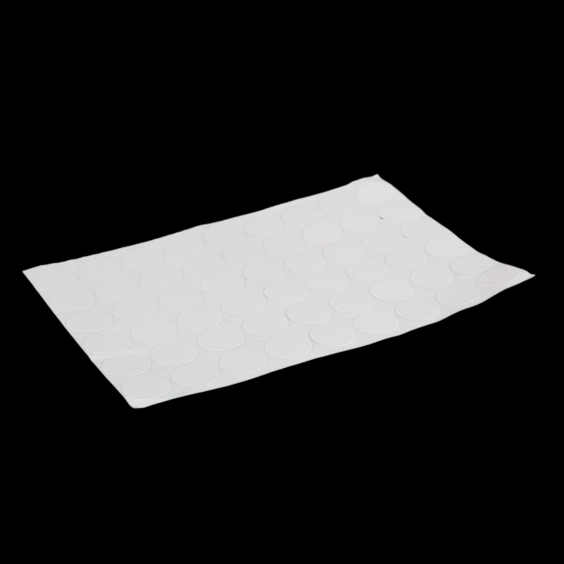 Promotion! Wardrobe Cupboard Self-adhesive Screw Covers Caps Stickers 54 in 1 White