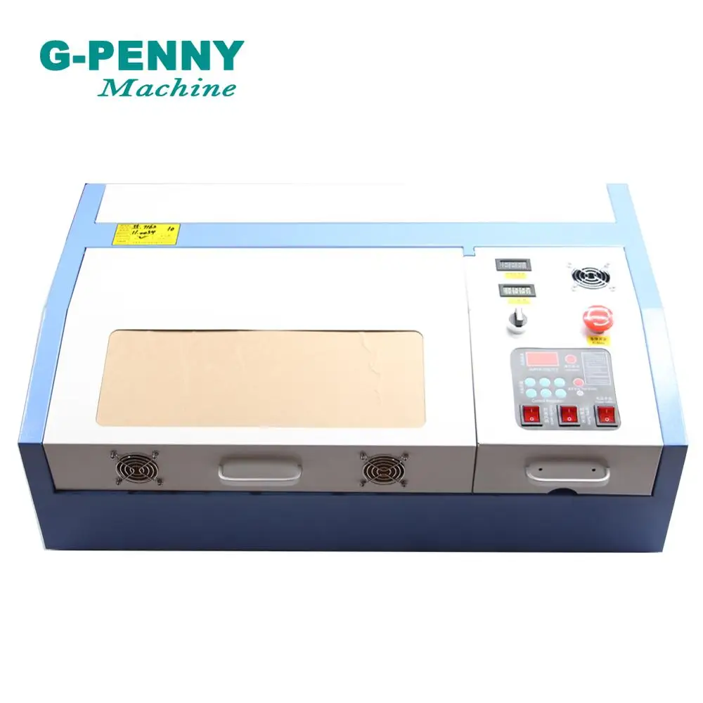 CNC CO2 Laser Engraving Machine 110V 220V 40W 3020 Engraving size 200*300mm Mini Laser Engraver for wood grass plywood PVC