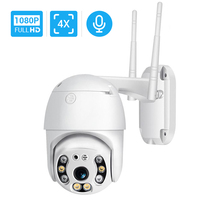 Hamrolte HD1080P Wifi Camera H.265 Mini Pan/Tilt Onvif Wireless IP Camera AI Human Detection Dual Light Source iCSee XMEYE Cloud