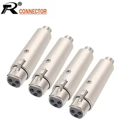 1pc XLR 3 Pin męski wtyk do RCA kobieta Mono Mic AMP Adapter przewodu Audio gniazdo Audio złącze adaptera do wzmacniacz mikrofonowy