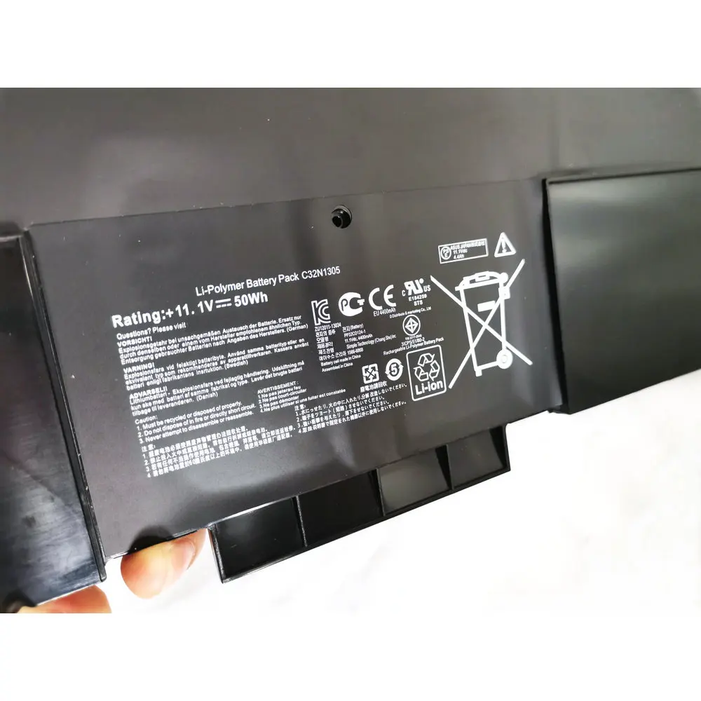 NEW C32N1305 Laptop BatteryFor ASUS Zenbook UX301 UX301L UX301LA C4003HUX301LA4500 UX301LA-1A UX301LA-1B UX301LA-C4006H