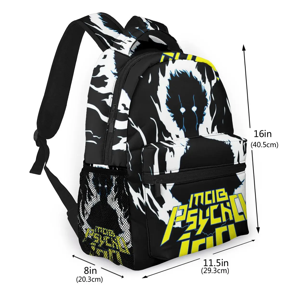 Mob Psycho 100 Backpack for Girls Boys Travel RucksackBackpacks for Teenage school bag