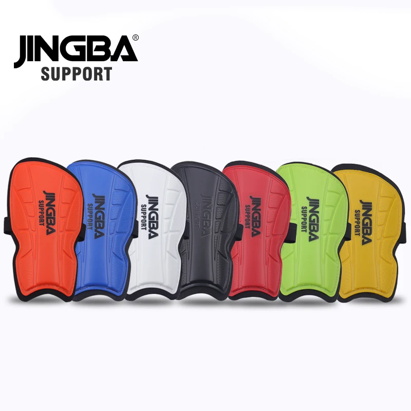 JINGBA SUPPORT Adults Kids Soccer Training Shin Guards Pads Football Protective Leg protege tibia football adultes support