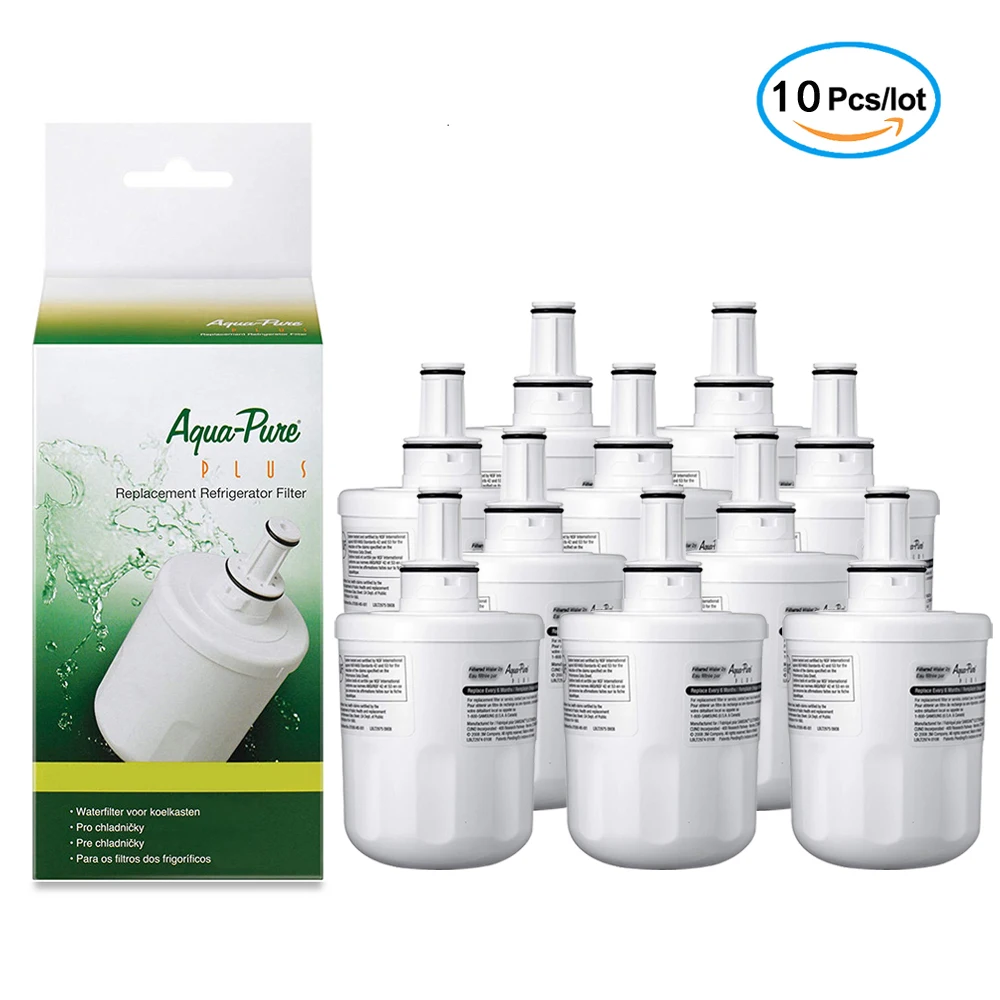 

Replacement Samsung DA29-00003F DA29-00003A DA29-00003B Aqua Pure Plus refrigerator filter 10 packs