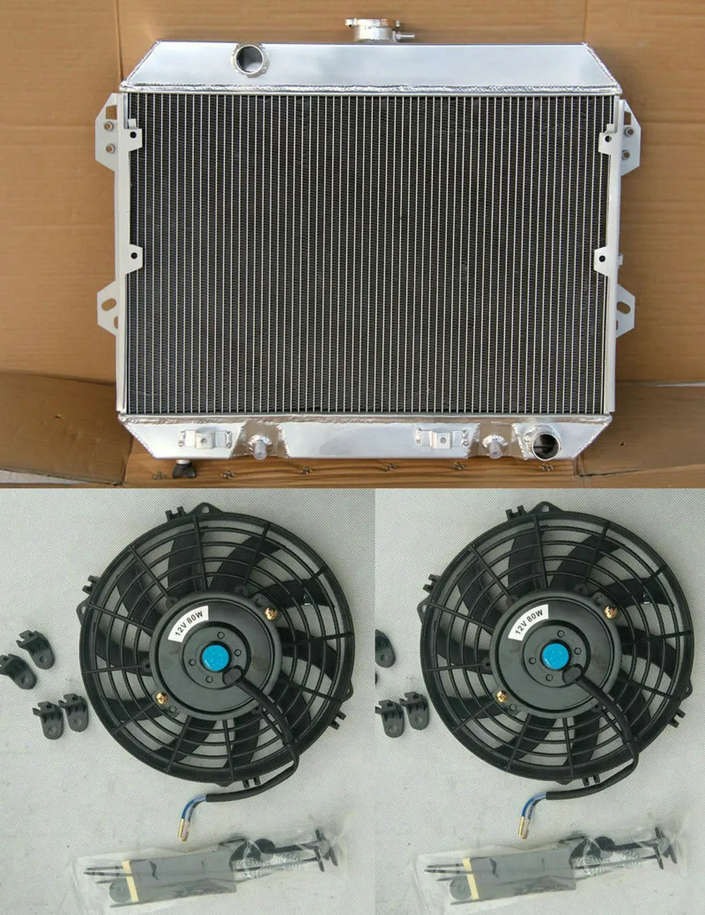 3 Row Aluminum Radiator For Nissan Datsun 280Z 2.8L Fairlady Z S130 L28E Turbo 2+2 Coupe 2.8 I6 Engine 1975 1976 1977 1978