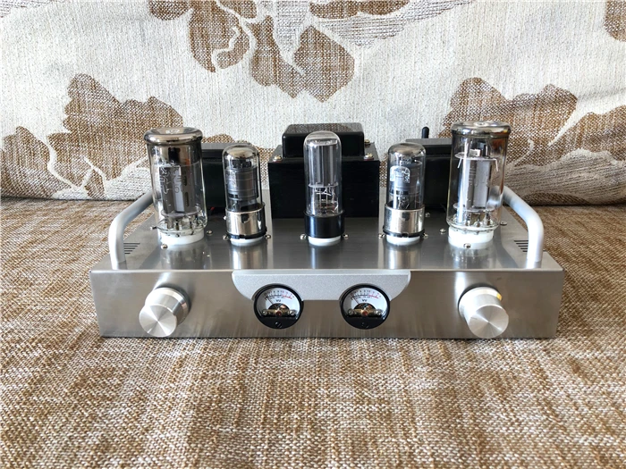 Upgraded Small 300B 6J8P Spartan F1 FU50 5U4C Tube Amplifier Sound Power Amplifier Audio DIY Kit With Instrument Head Display