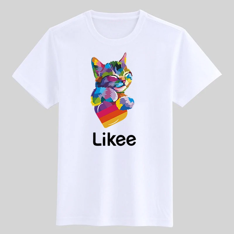 

anime cartoon kids t shirt for boys tops girls clothes kawaii tshirt girl likee cat graphic tee children’s clothing t-shirt 2020