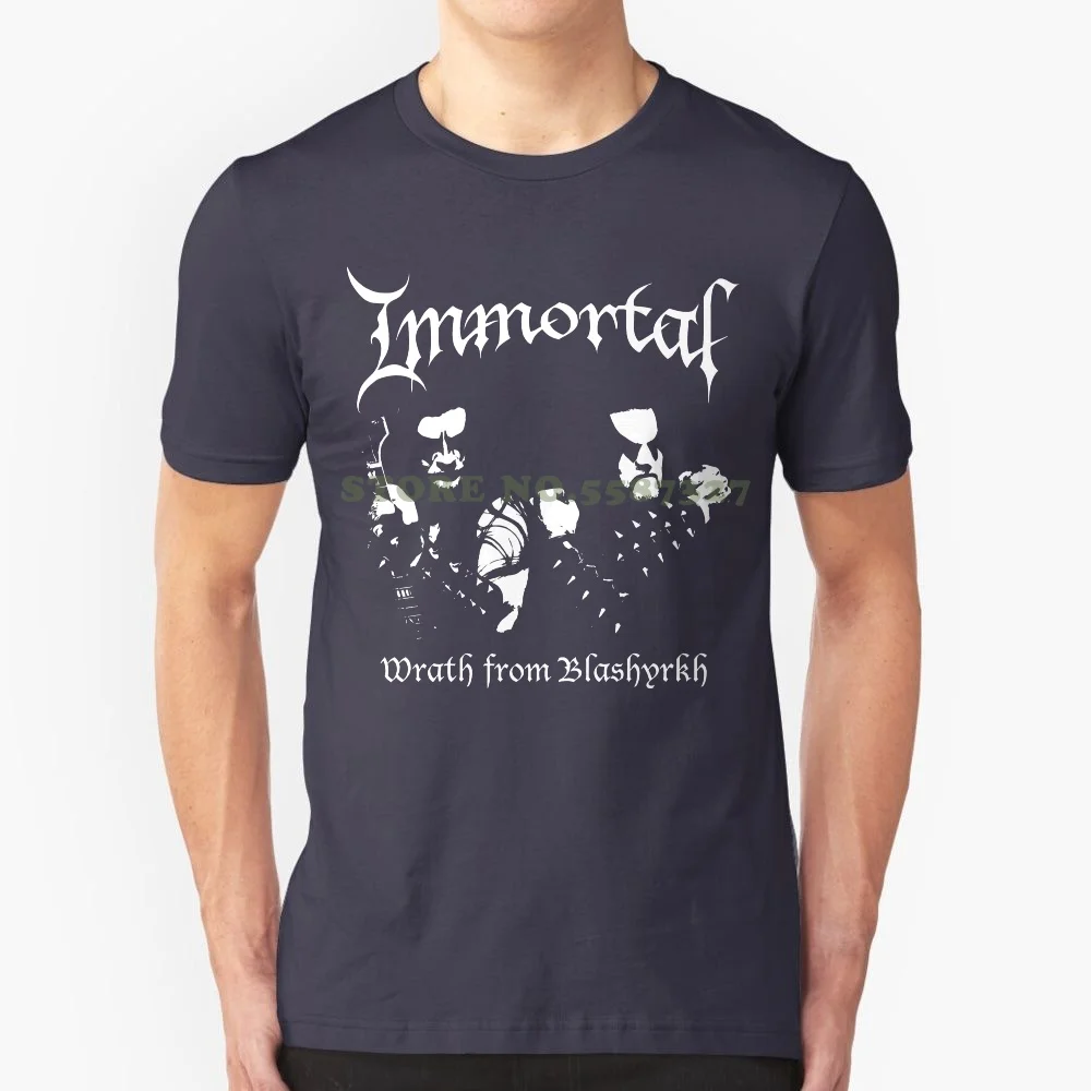 Immortal-Wrath From Blashyrkh-T Shirt-Size S-Small-Black Metal * On Sale New Fashion Summer