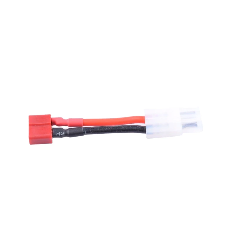 2 pcs Male Tamiya To Female T-Plug /Deans Battery Adapter 14awg RC Battery Charging Cable 40mm