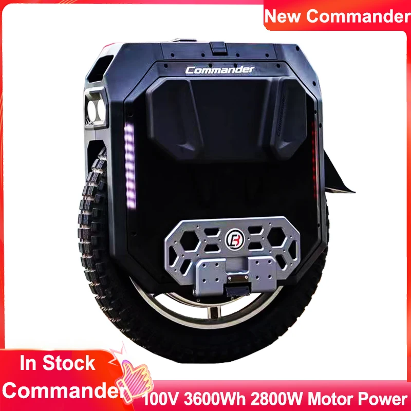 

In Stock Commander Unicycle 2800W Motor C30/C38 Electric Unicycle 100V 3600Wh Off-road Unicycle