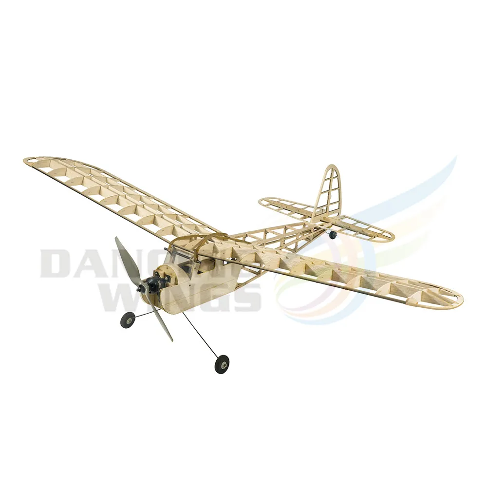 New Blasawood Laser Cut RC Airplane Old Timer Training Balsa Kit 1150mm Wingspan Cute Girl  Slow Flying Glider Old Time Orginal