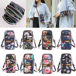 Fashion New Women Mini Crossbody Shoulder Bag Girls Female Multifunction Mobile Phone Pouch Case Belt Handbag Purse Wallet 50