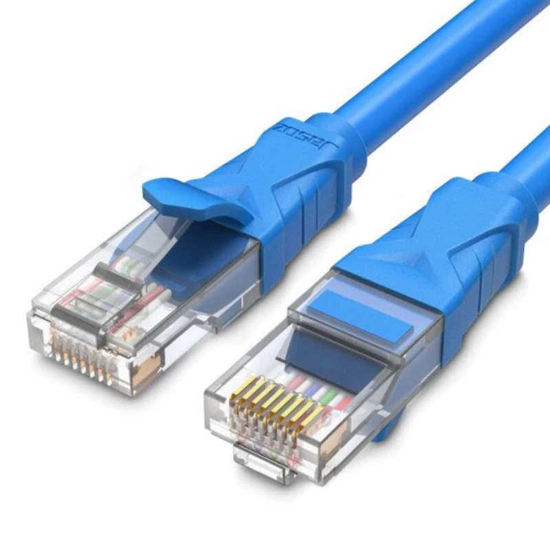 Jasoz Ethernet Cable Cat6A Lan Cable UTP CAT 6 RJ 45 Network Cable 5M/20m Patch Cord for Laptop Router Cat5e RJ45 Network Cable