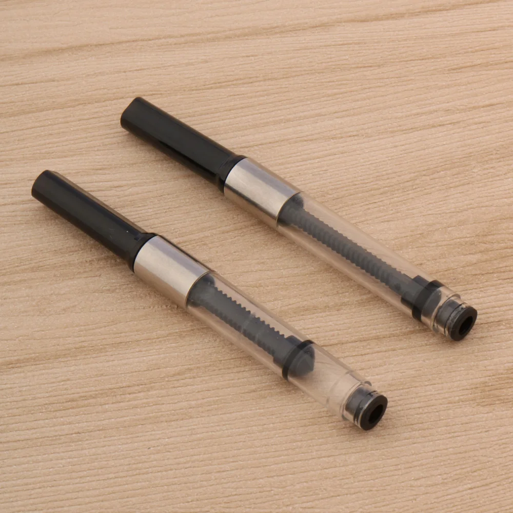 Wysokiej jakości marka 5 sztuk czarny 3.4mm miedziany długopis konwerter atramentu wkłady do długopisów artykuły papiernicze biuro szkolne