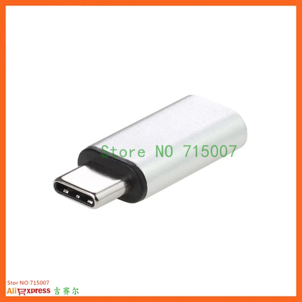 OTG Adapter USBC for IPhone Cable Male Type-C To Lighting Female Charging Data for  S9 Converter