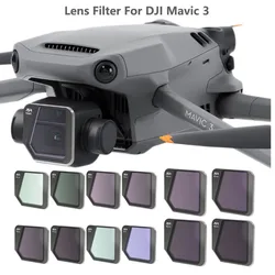 Drone Camera Lens Filter Sets for DJI Mavic 3 ND-PL Filters Night ND4/8/16/32/64/CPL/UV Kits Star for Mavic 3 Accessories