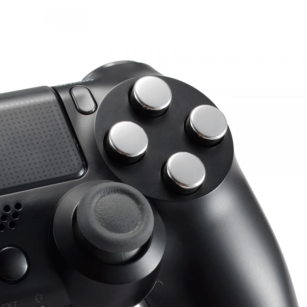 スーパレート磁気金属弾丸ボタンPS4コントローラー用の調整可能なアクションボタン交換部品すべてのモデル (20 in 1)