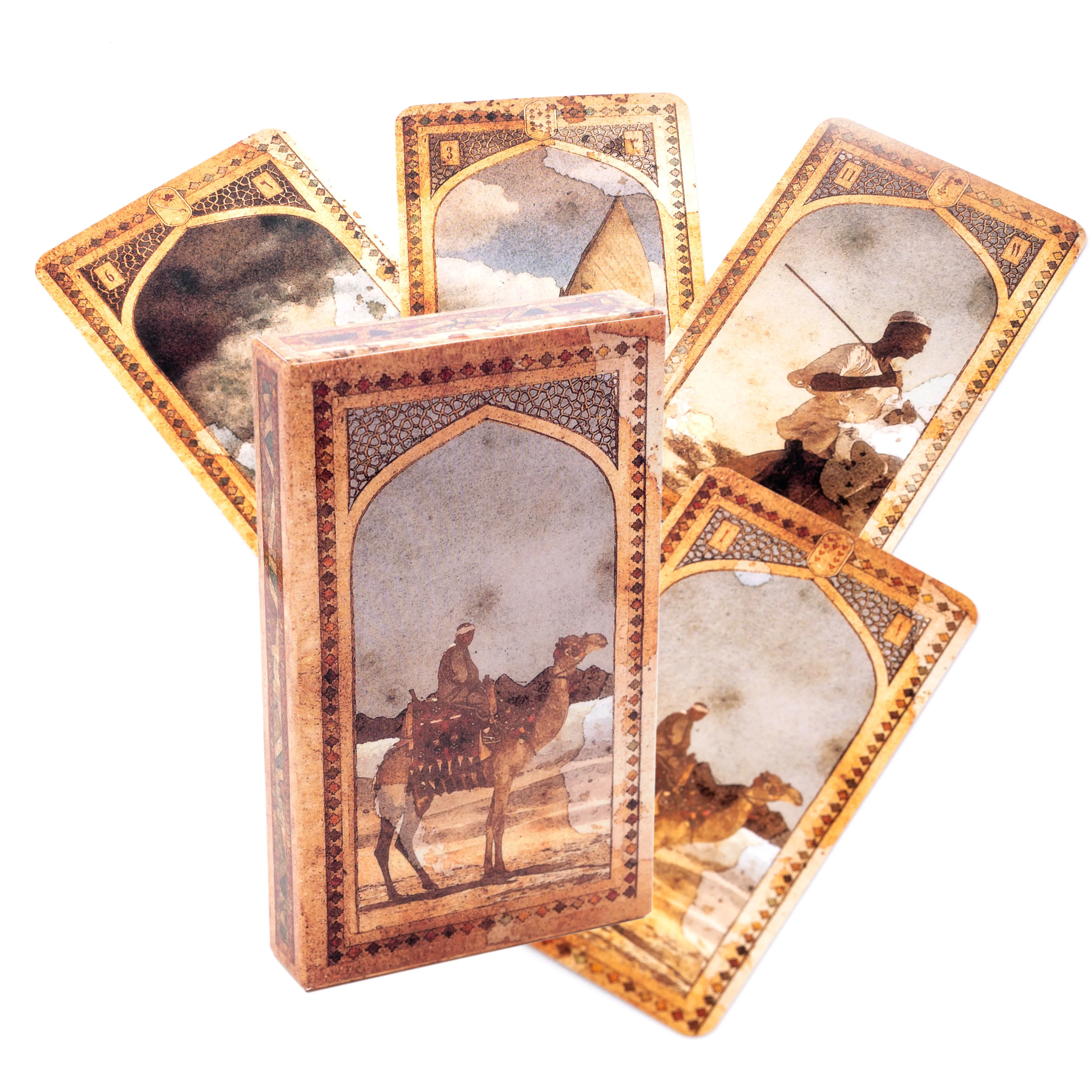 

Старые арабские карты Lenormand для настольных игр, 36 шт.