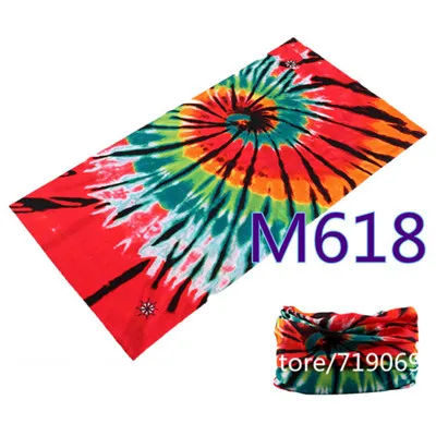 601-700 Novelty Bicycle Biker Sportswear Bandanas Seamless Headwear Sport Scarf Magic Headband Neck Tube Hijab Face Mask Wrap