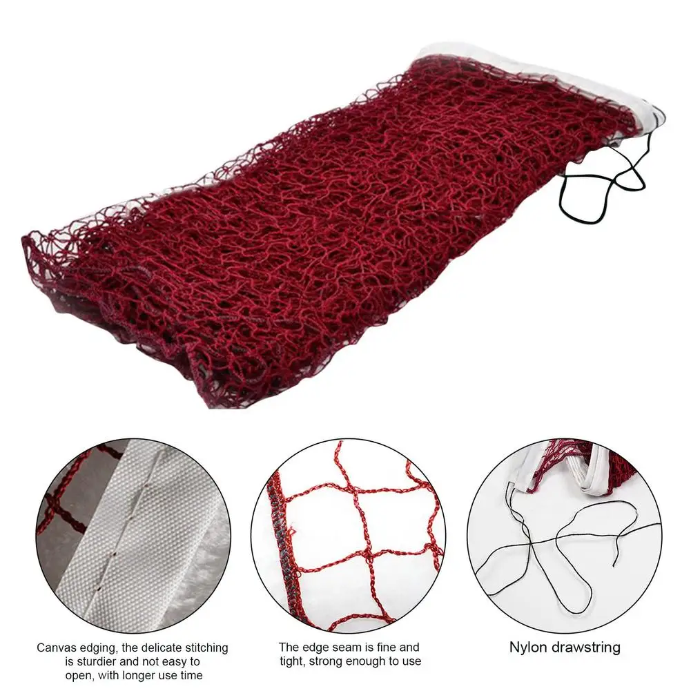 Professional Sport Training Standard Badminton Net Durable Outdoor Tennis Net Mesh Volleyball Net Exercise DropShipping