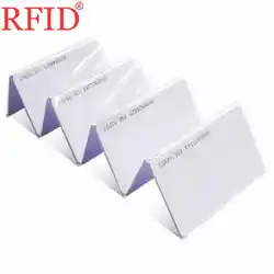 ID 125Khz EM4100 TK4100 Read Only White Card RFID Token Tag Back Door Token Access Control Tag Fast Shipping Fast Shipping 1pcs