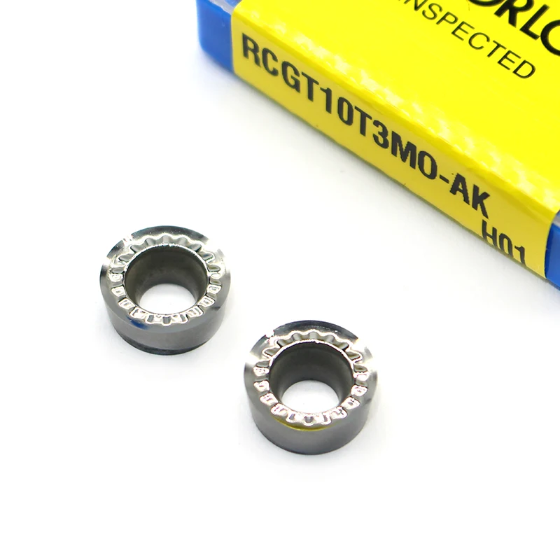 RCGT0803 RCGT10T3 RCGT1204 MO AK H01 Aluminum Cutter Blade High Quality Insert Internal Turning Tool RCGT CNC Tools