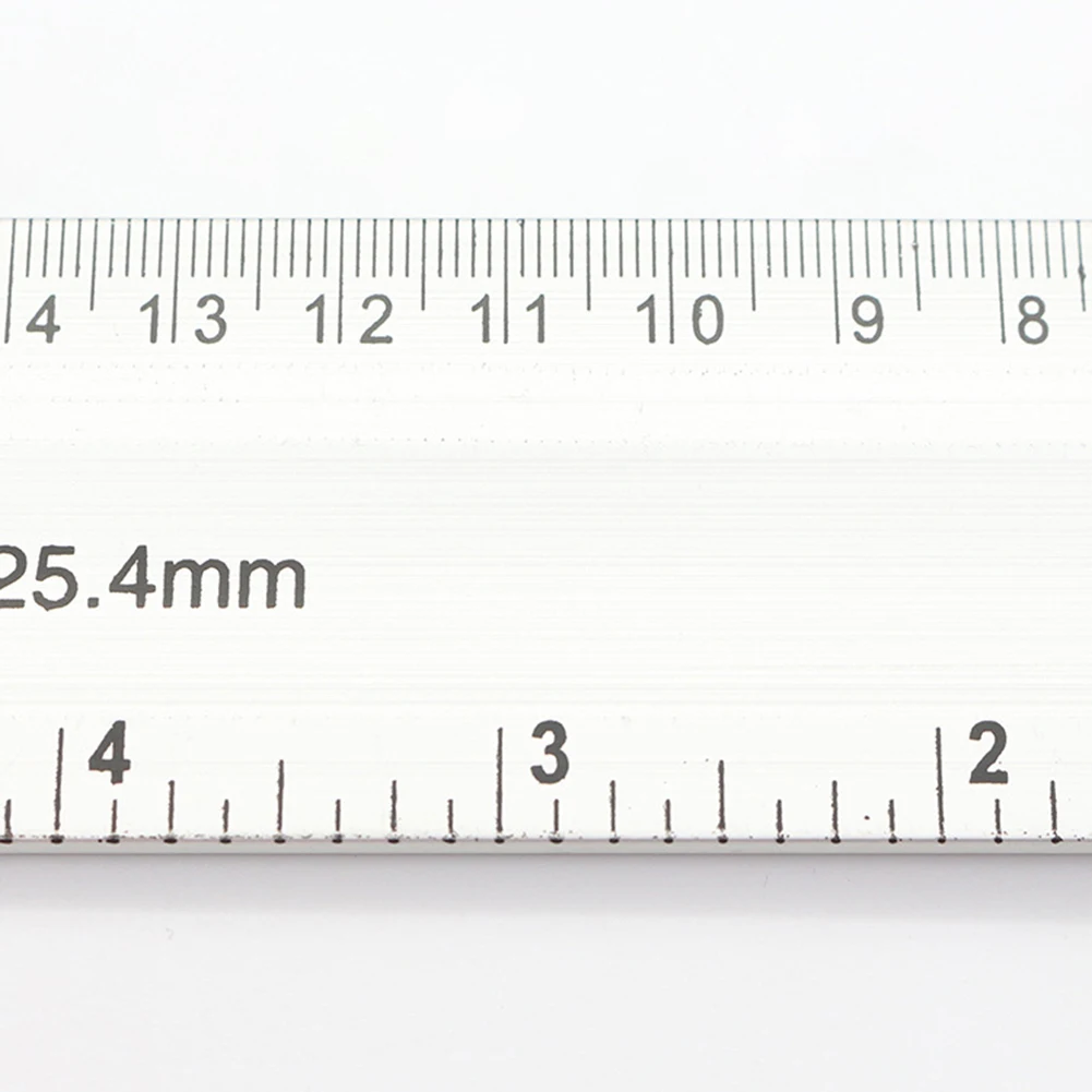 200mm 250mm 300mm Ruler Aluminum Alloy 90 Degree Right Angle Measuring Ruler Protractor Gauges