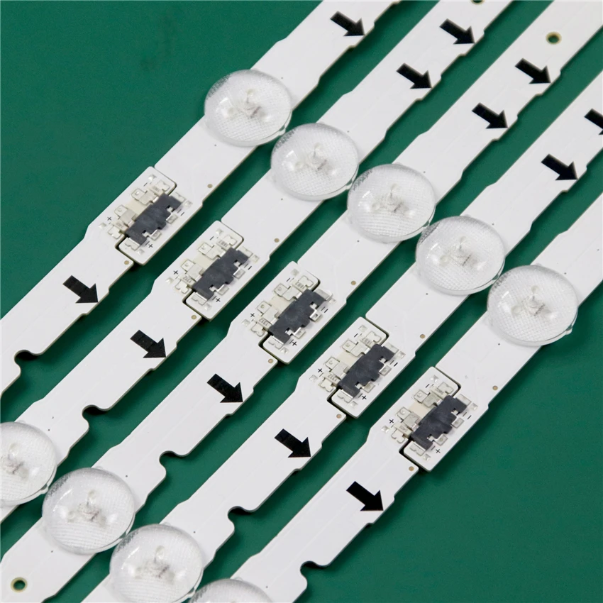 ทีวีหลอดไฟสำหรับSamsung UE40H6650AL UE40H6650AT UE40H6650SL UE40H6650ST LEDแบ็คไลท์สายไม้บรรทัดD4GE-400DCA-R1 400DCB-R2