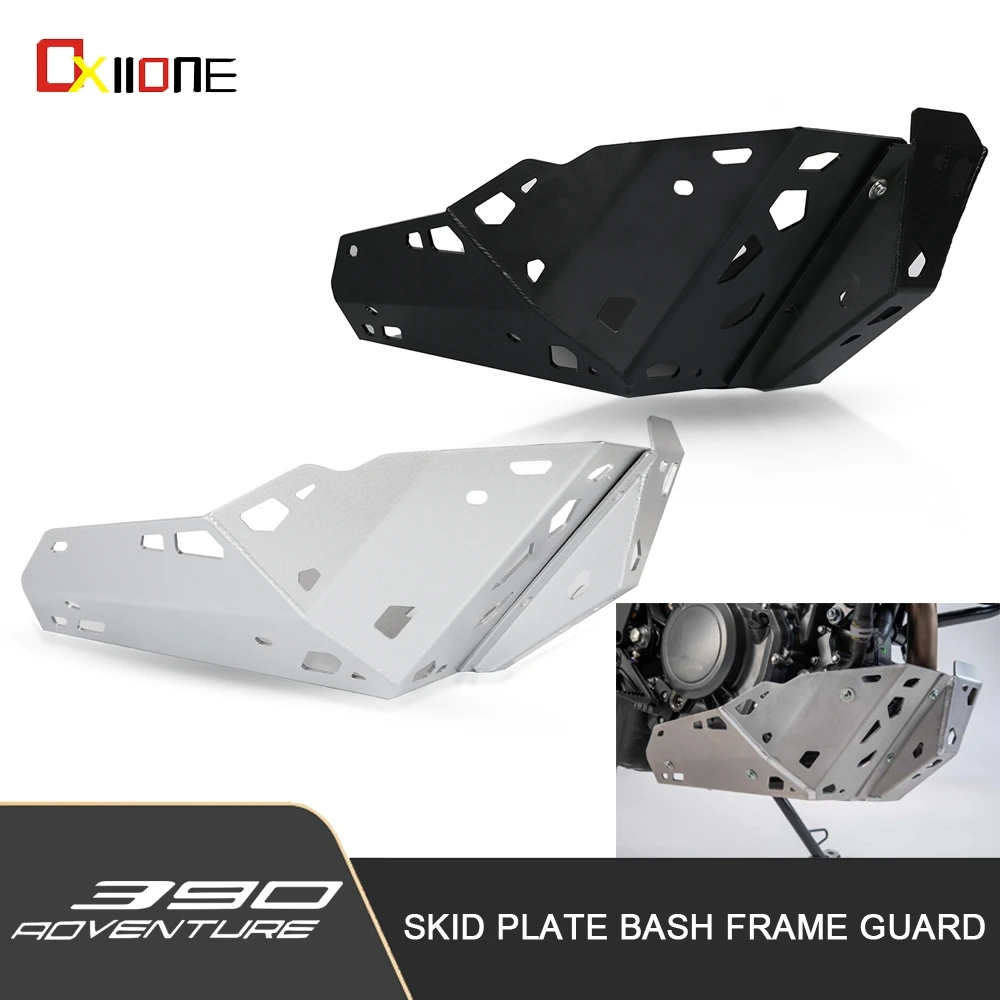 

FOR 390 ADVENTURE Motorcycle Skid Plate Bash Frame Guard Engine Guard Skid Plate Parts 390ADVENTURE 2019 2020 2021 Accessories