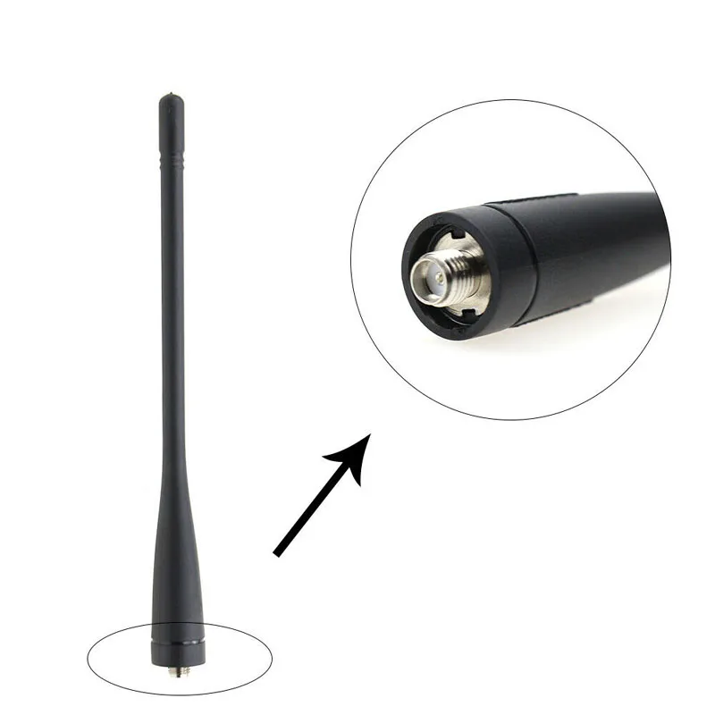 10 pz KRA-27 UHF 400-470MHz Antenna per Kenwood TK360 TK370 TK380 TK3160 TK3170 TK3180 TK3200 TK-3100 3107 3140 3160 3170 Radio