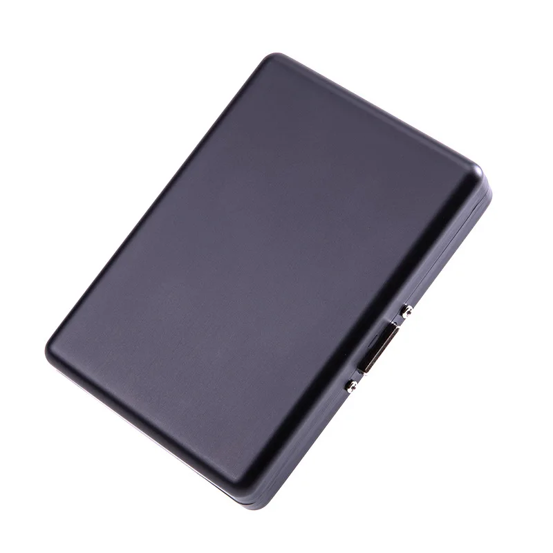 4-Color Metal Aluminum Cigarette Case Box With Flip Cover Thick Medium And 100MM Slim Cigarettes