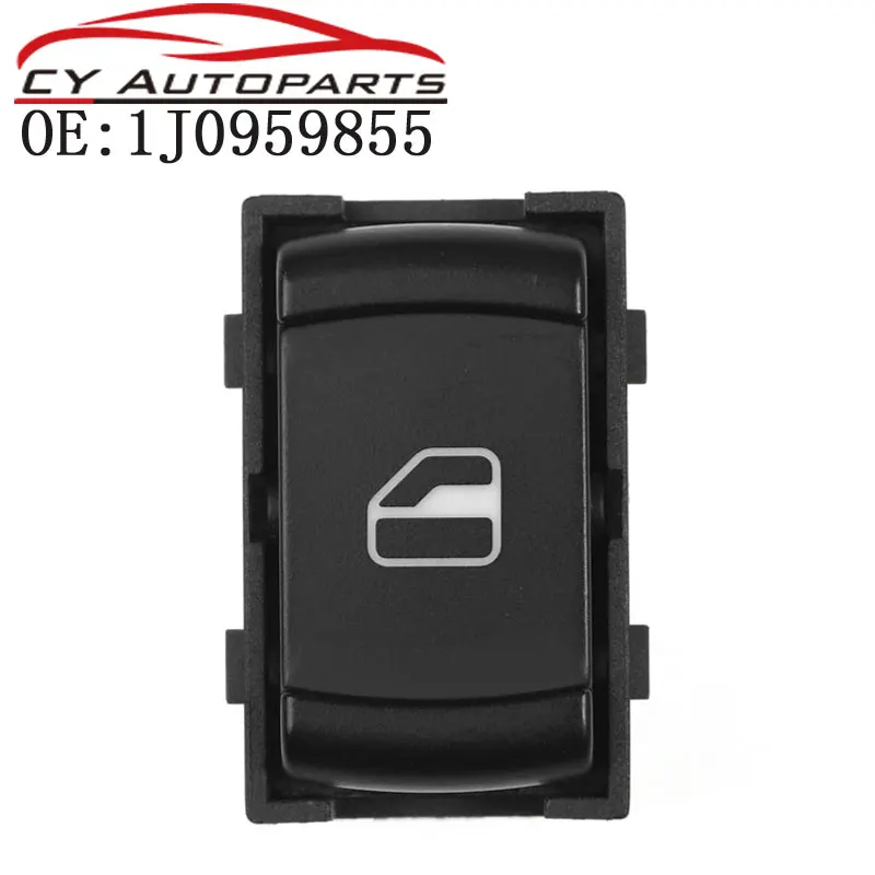 For 98-2005 Volkswagen Golf Jetta Passat Single Power Window Switch Button 1J0959855 New