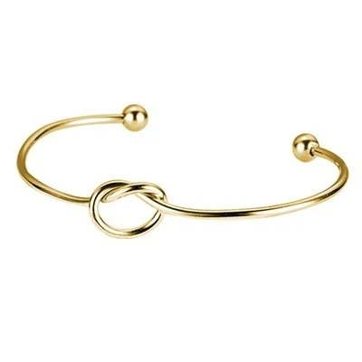 10pcs Knot Bracelet Stainless Steel Adjustable Basic Bangle Handmade jewelry