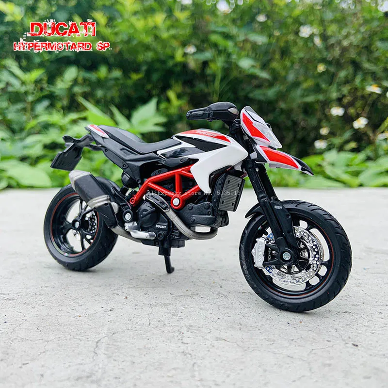 Maisto 1:18 16 styles Ducati Hypermotard SP original authorized simulation alloy motorcycle model toy car gift collection