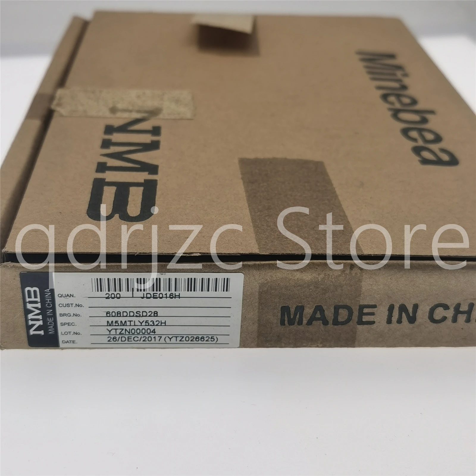 NMB 미니어처 베어링, 608DDSD28M5MTLY532H 내부 링 두꺼운 608DSD28 8mm X 22mm X 7mm, 10 개