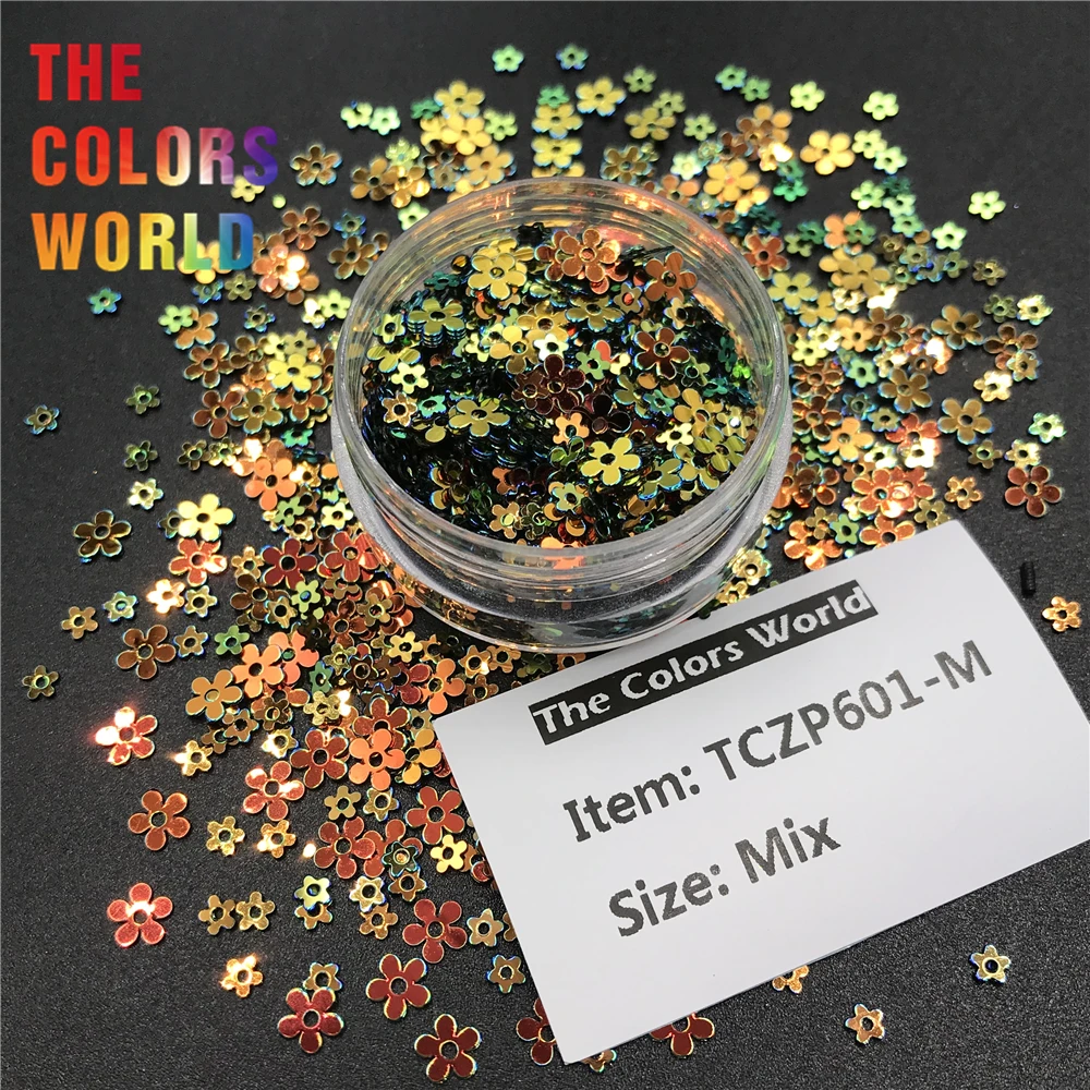 TCT-555 Mix Flower Flor Sequins Lentejuela Nails Art Decoration Nail DIY Decoration Crafts Home Decoration Festival  Accessories