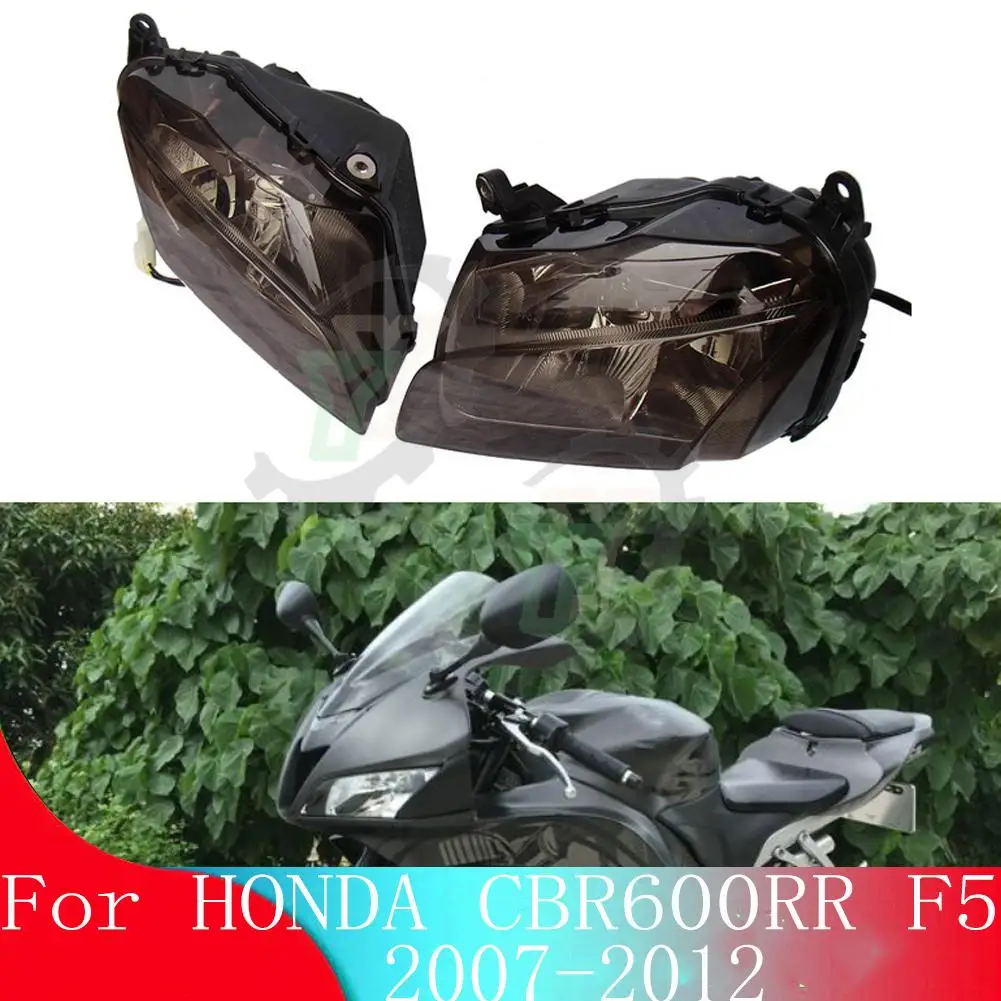 07-12 CBR 600 RR Motorcycle Front Headlight Headlamp Head Light Lighting Lamp For Honda CBR600RR 2007 2008 2009 2010 2011 2012