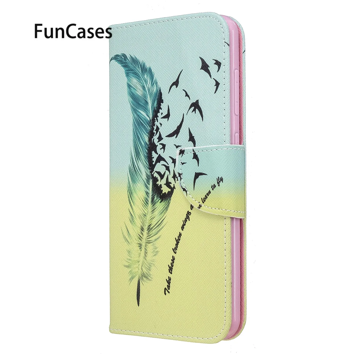 Quotes & Messages PU Leather Phone Case For estojo Nokia 7.2 Case Luxury sFor Nokia etui 6.2 Fundas Wallet Cases Cute n7.2