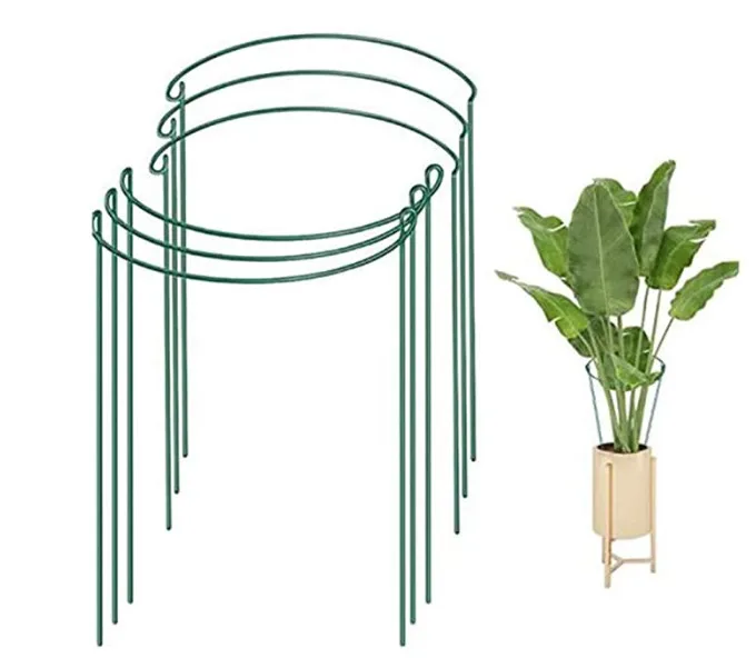 Adjustable Climbing Plant Support Cage Garden Trelli Telescopic Flower Tomato Stand Garden Tool Four-legged Orchid Frame