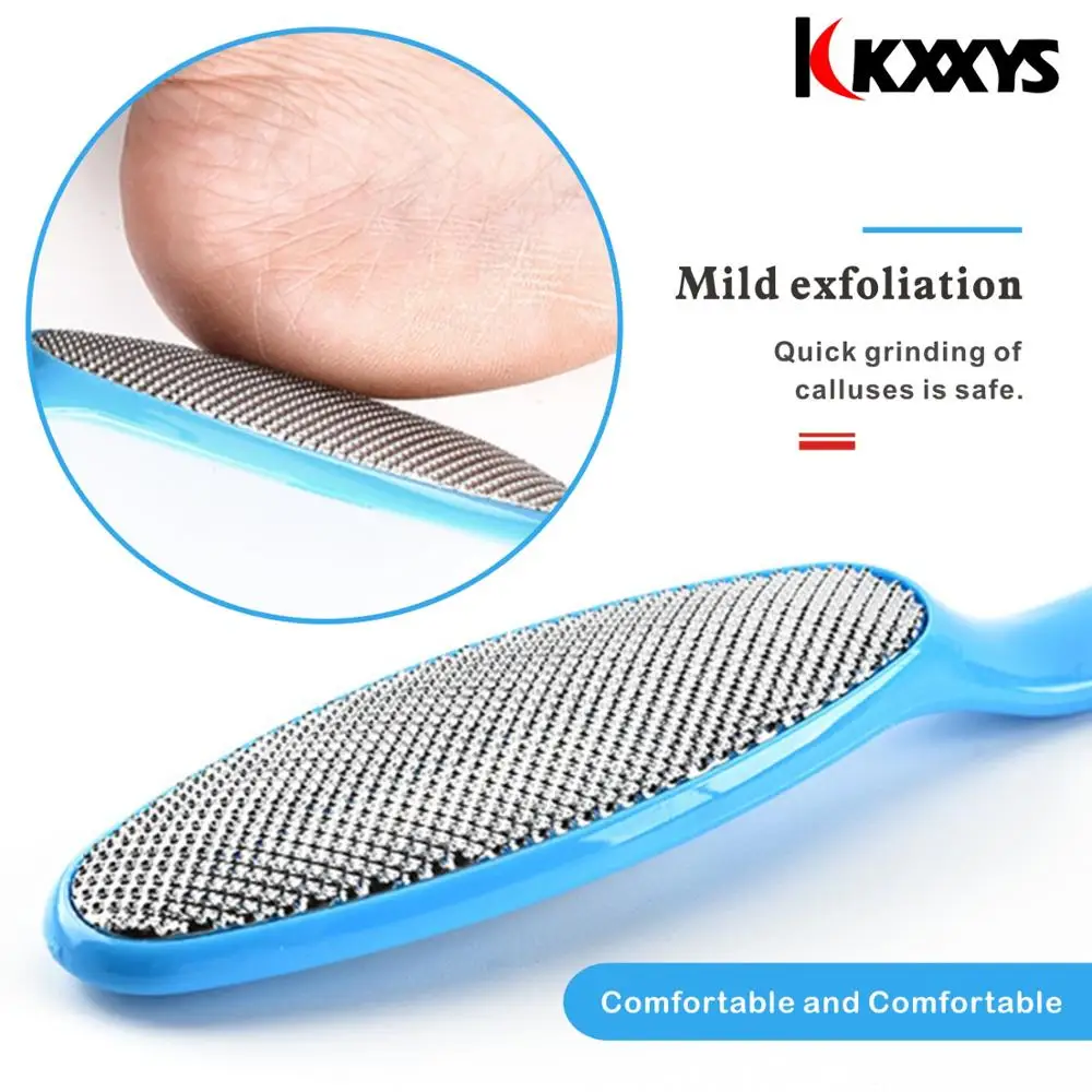 دليل باديكير القدم ملف مكشطة عدة ، قدم الكعوب تو بشرة ملف ، الجلد الميت الكالس مزيل ، 8 قطعة لكل مجموعة