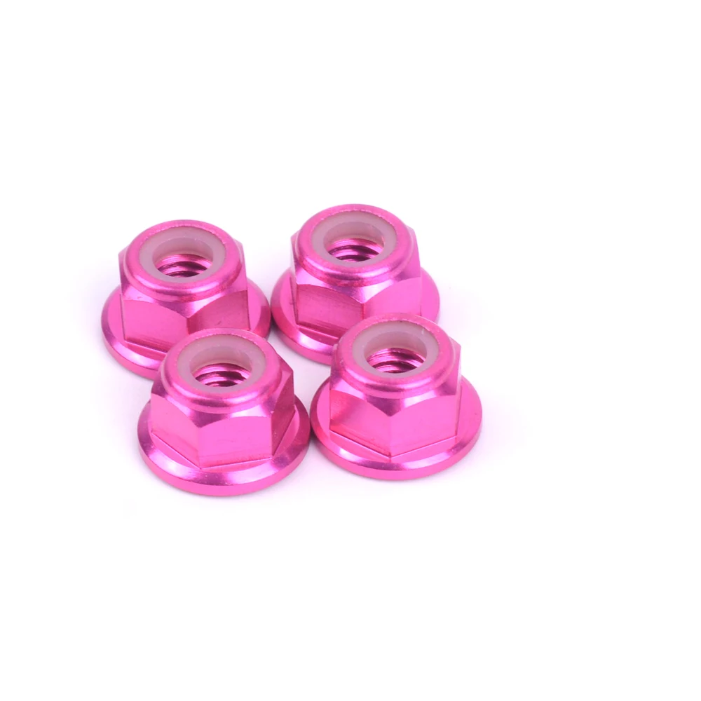 skystars  4PCS  Aluminum M5 Flange Nut CW   Screw Nut Nutsert Bullet Nuts for RC FPV Drone Propeller Holder Spare Parts