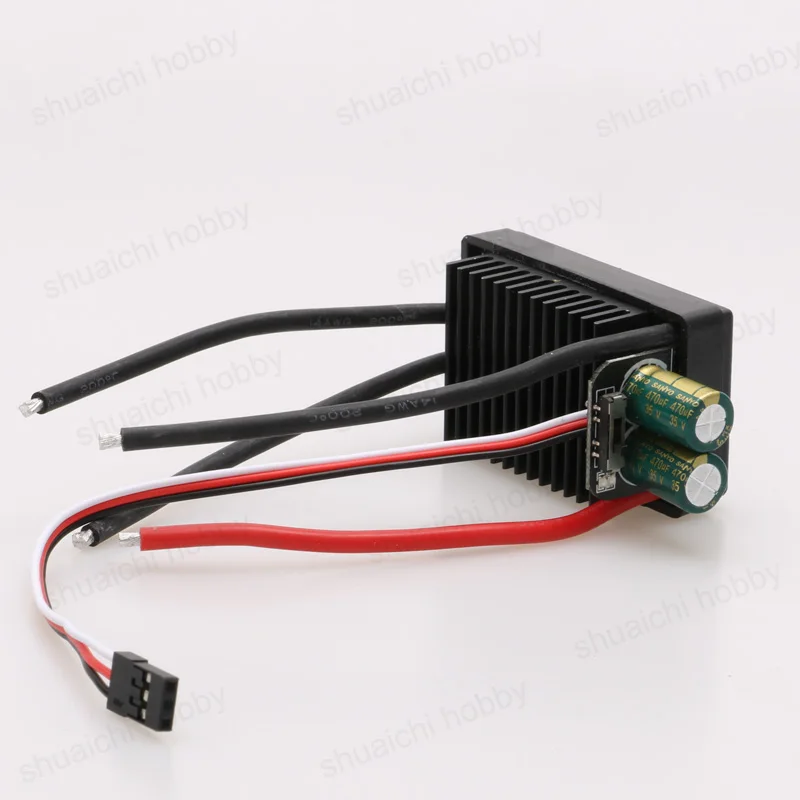 3S-6S 100A ESC Dual Way Brushed Speed Controller UBEC 5V 3A MOS Tube Circuit Board for RC Harvester 540 550 775 Brush Motor