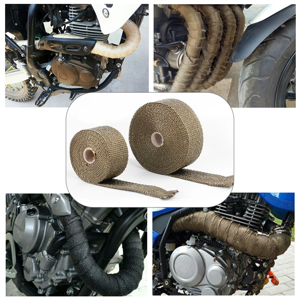 Cubiertas de escape para motocicleta, accesorios para honda cb125r, yamaha xvs 650 suzuki gsx s 750 yamaha virago 535