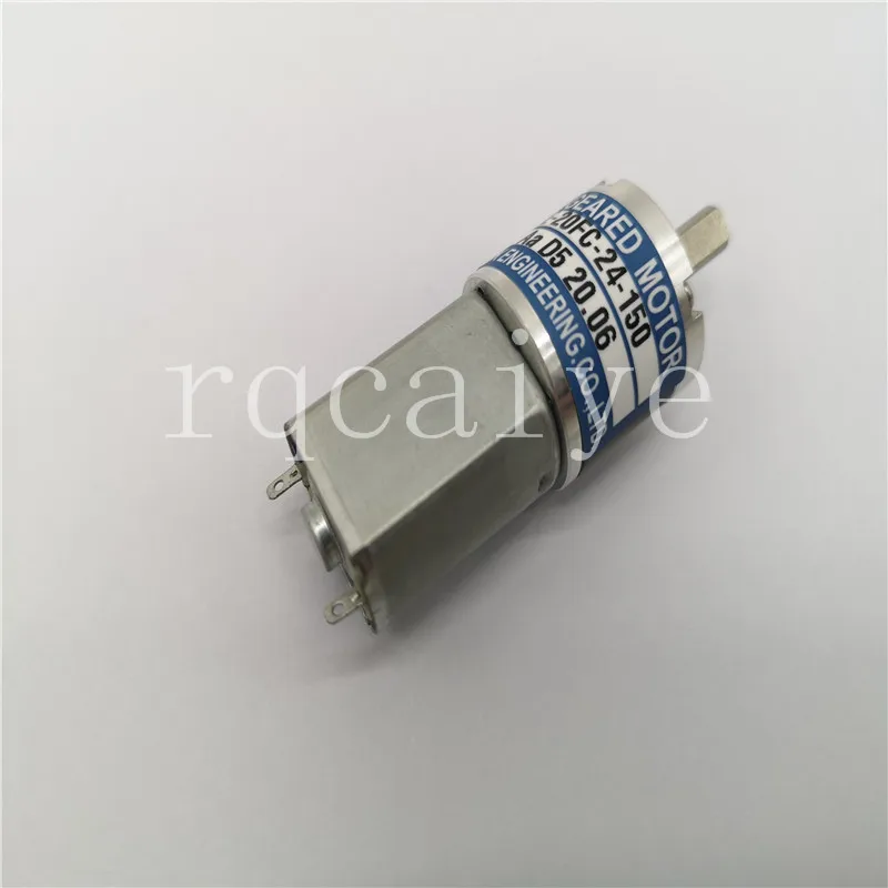 5 pcs DHL/EMS Free shipping Hamada B452A Micro geared motor TE-20CF-24-150 Hamada Ink key motor